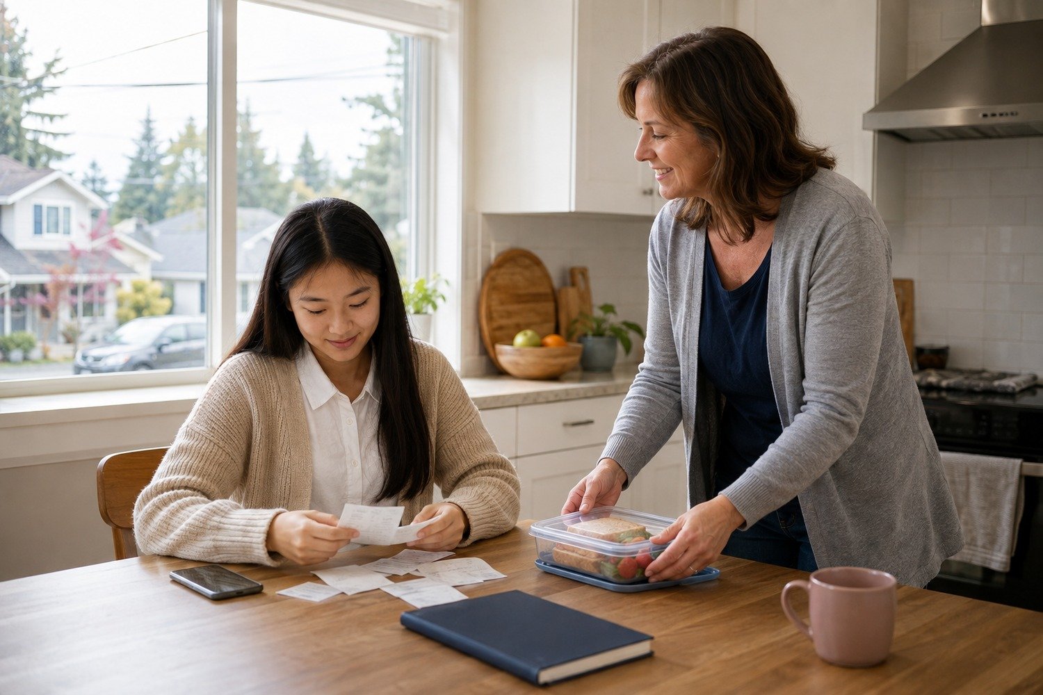 canada high school homestay living expenses