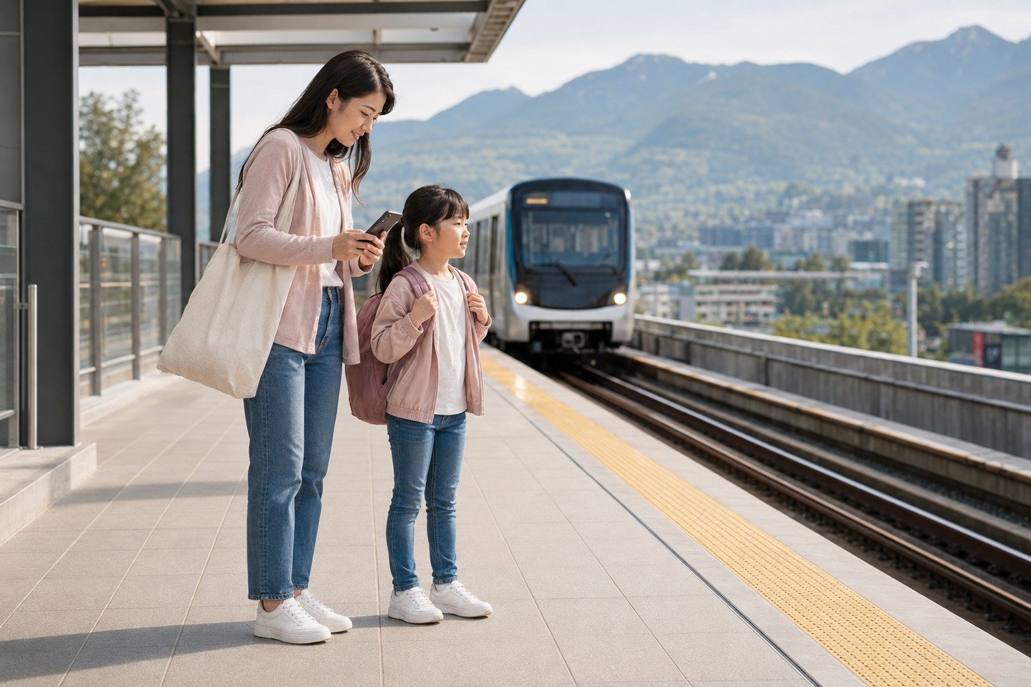 vancouver parent child study transportation