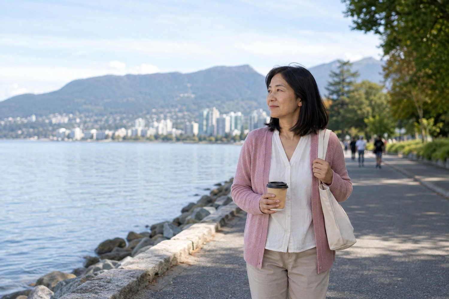 vancouver seawall mom free time